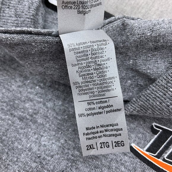 Gildan  TShirt Adult 2XLarge Gray HARLEY‎ DAVIDSON THUNDER 1 SHARON PA Dry Blend - Picture 5 of 10